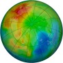 Arctic Ozone 1992-01-09